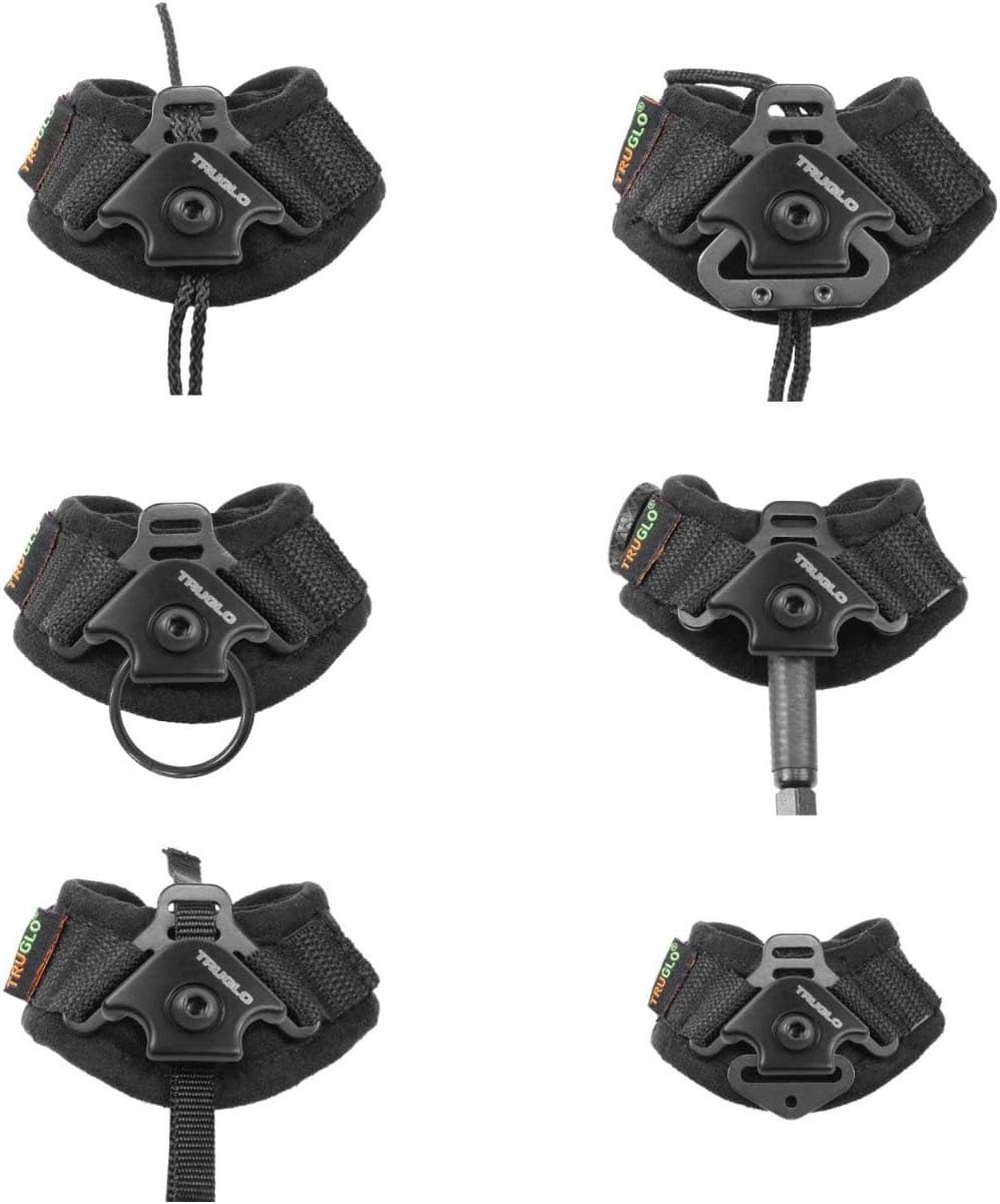 TRUGLO TRU-FIT Universal Micro-Adjustable Ultra-Quiet Replacement Wrist Strap For Archery Release Aid with BOA Closure System