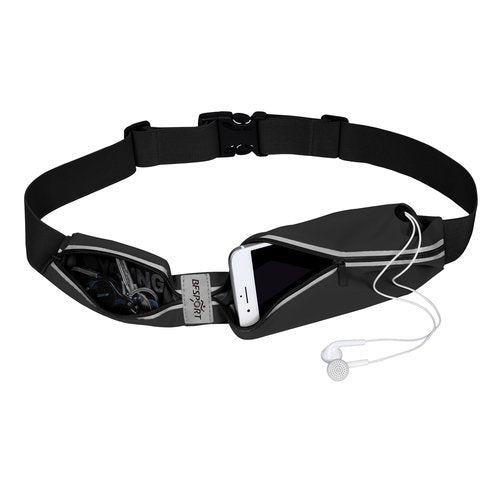 CNUAS Slim Running Belt for Women & Men Phone Holder for Running Fits ALL Phones Runners Fanny Pack Fishing Belt iPhone Running