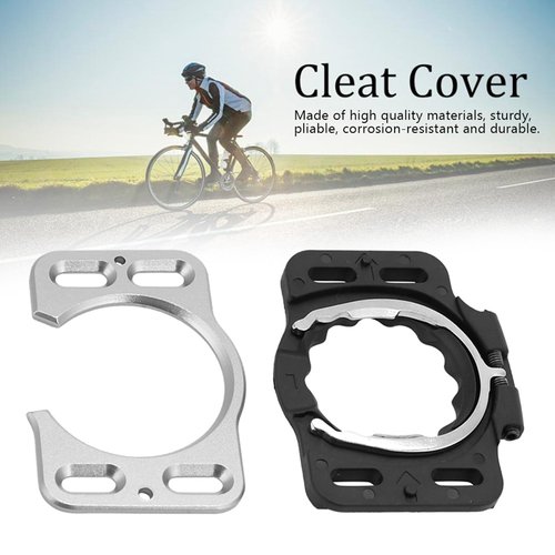 Kodrily Road Bike Cleats, Aluminum Bike Cleat Cover, 1 Pair Quick Release Cycling Pedal Cleat Covers, Sturdy Cycling Shoe Cleats Converting Adapters Replacement for X1 X2 X5