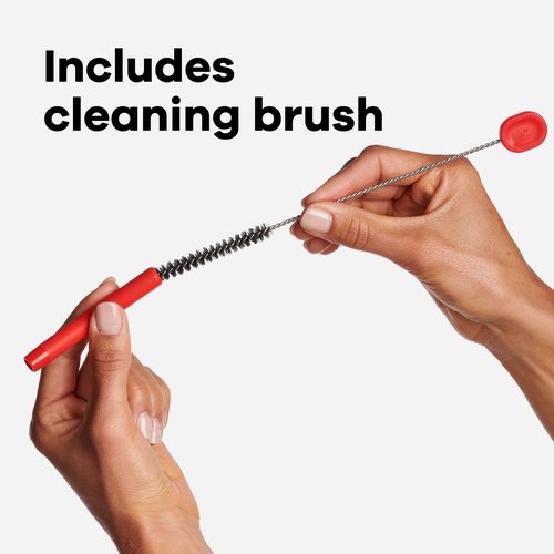 Hydro Flask Stainless Steel Straw Set Goji