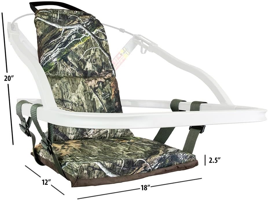 Replacement Seat for Summit Treestands - Mossy Oak Camo Comfort Upgrade
