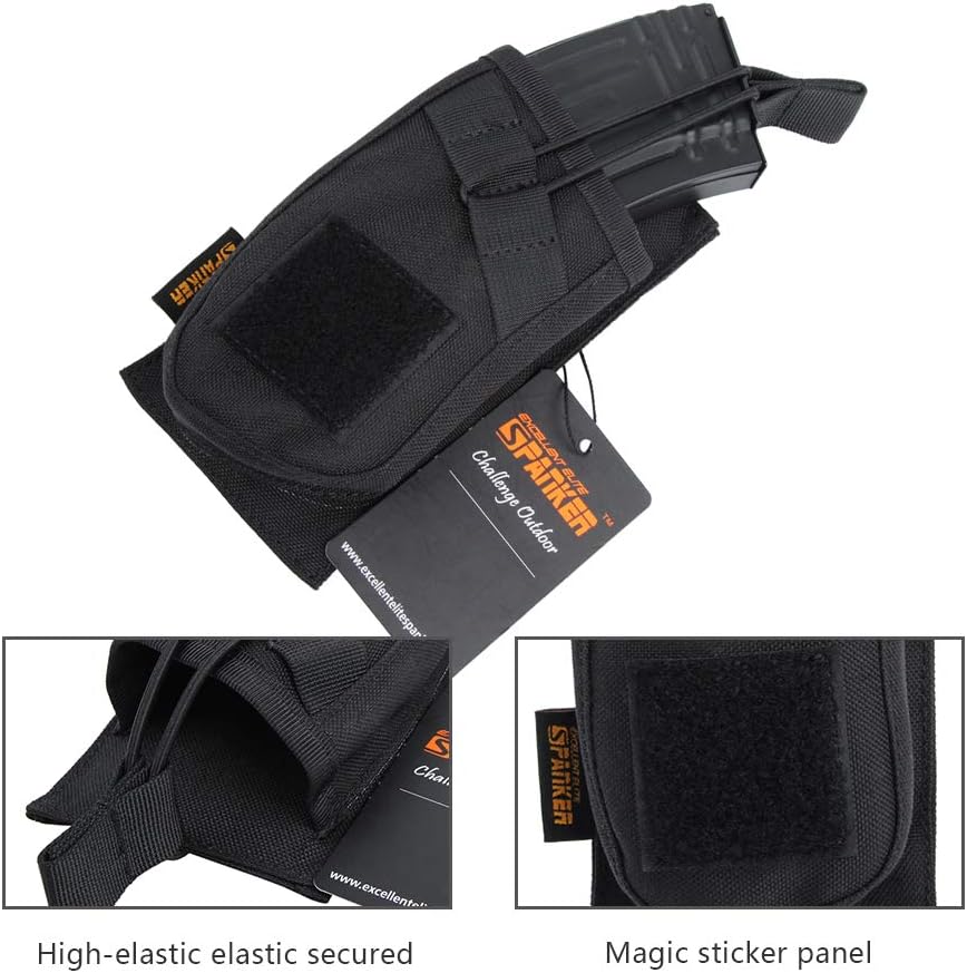 EXCELLENT ELITE SPANKER Single/Double/Triple Open Top Molle Mag Pouch AK Magazine Pouch for AK47 AK74 AR-15 Pmags Magazine
