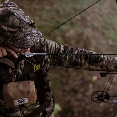 Victory Archery VForce 0.245" Standard Diameter Hunting Arrow (Spine: 350, 12 Pack Bare Shafts, Straightness ± 0.003 - Gamer - Green)