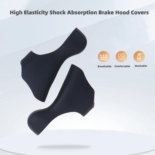 SUKOUSRAM Bike Brake Levers Hoods Compatible with Ultegra ST-6700 Grips Pair of Black