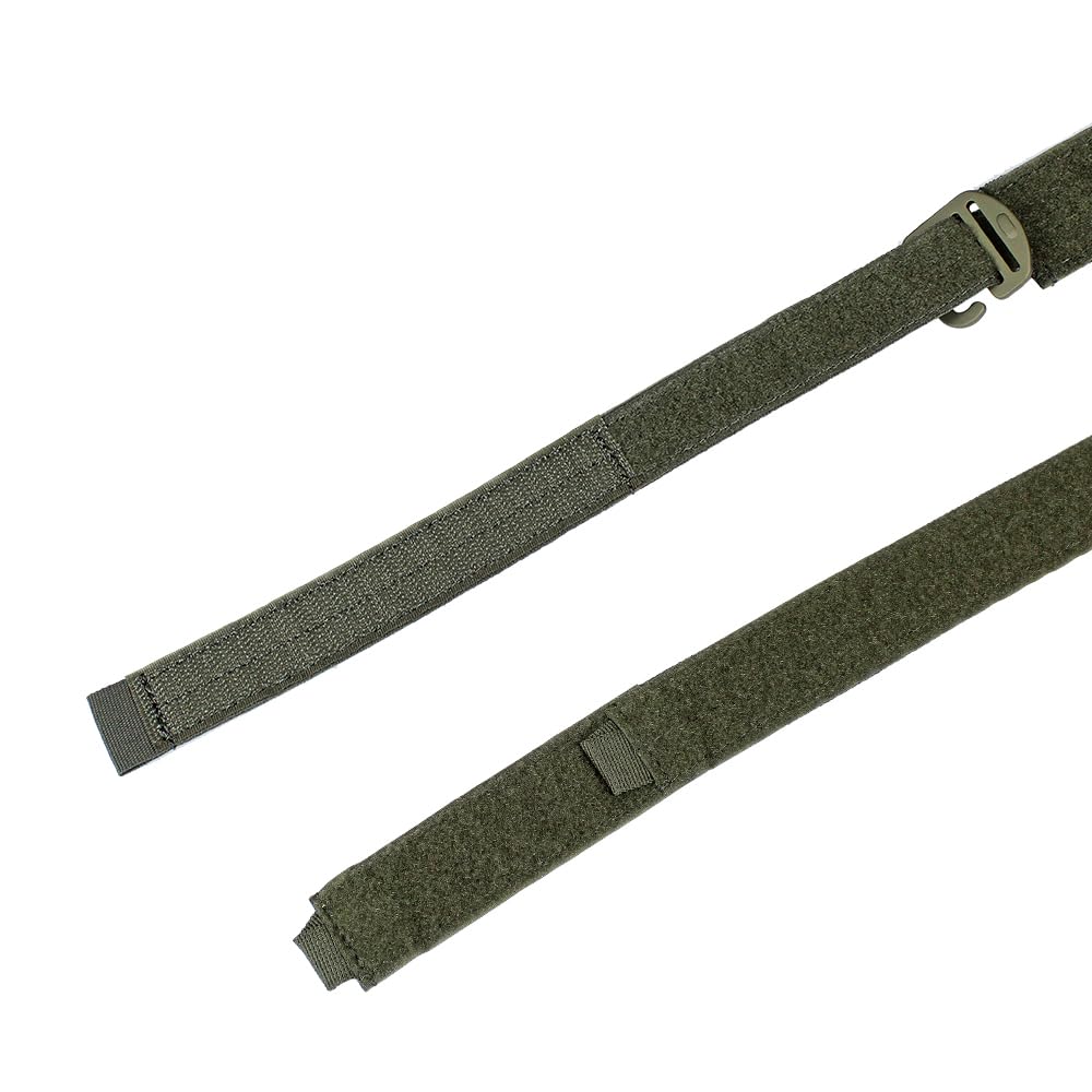 Tactical Inner Belt for Duty Belt, 1.5” Nylon Underbelt Adjustable Loop Linner with G Hook