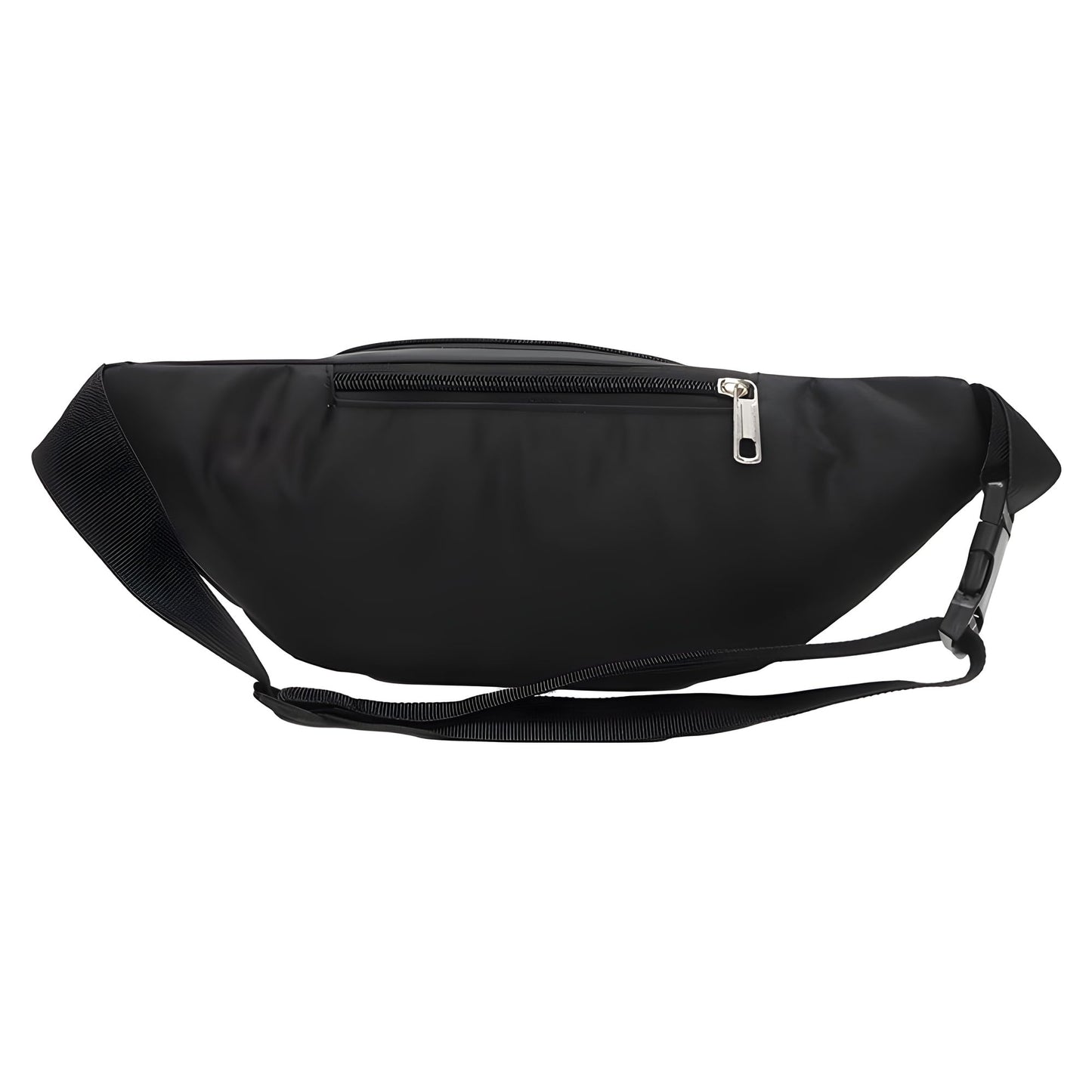 JacobsParts Fanny Pack Large Capacity Water Resistant Travel Waist Bag Men Women Cross Body Shoulder Sling Pouch Running Belt for Travel Running Hiking Jogging Sports (Black)