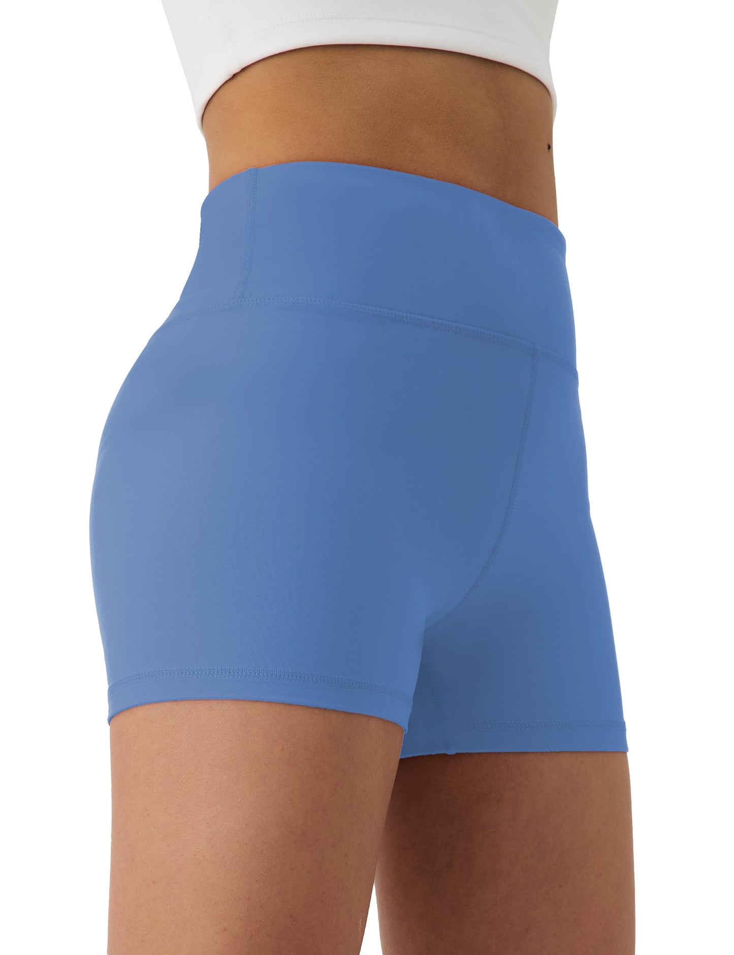 AugIris Girls Athletic Biker Shorts with Hidden Pocket High Waisted Dance Kids Shorts Soft Active Yoga Bike Short Teen