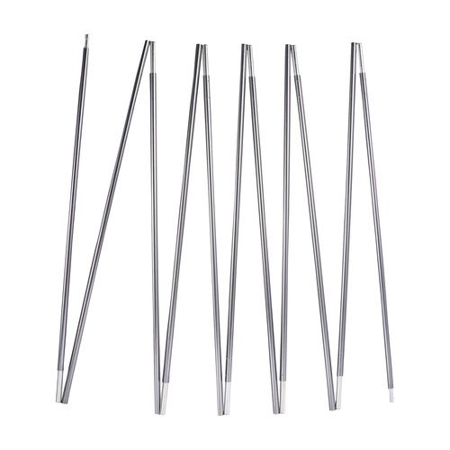 BRILLIANCE4U Grey Tent Poles Replacement, Pre-Assembled Aluminum Tent Poles 14ft 8.7 in, 7001 T6 Heated Lightweight Tent Rod Outer Diameter 0.33” 8.5mm 2 Packs