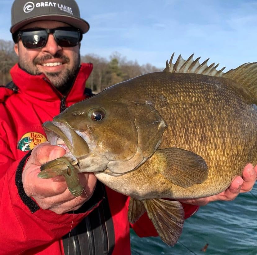 Great Lakes Finesse Juvy Craw Tube 2.5" Green Pumpkin Orange Belly