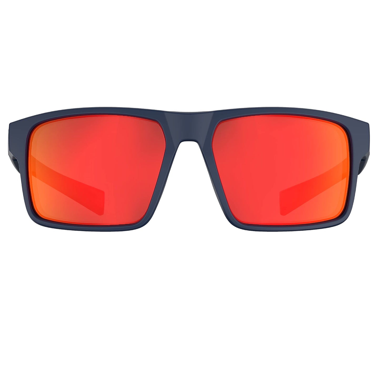 QOOL TIMES Living out your F1A Square Polarized Red Sunglasses Men Women Fishing Running Driving