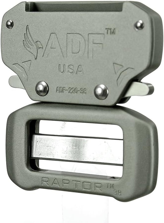 ADF® Raptor II 1.5" Tactical Military Police Aluminum Quick Release Trouser Shooter Rigger Hunting Sports Belt Buckle Foliage Green