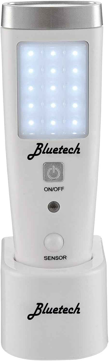 Avalon LED Flashlight Night Light - Portable Emergency Light with Motion Detection, 3 Pack