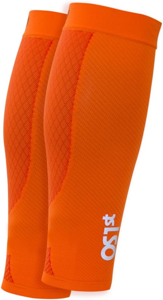 OS1st Calf Compression Sleeves for Men & Women relieves shin splints, leg fatigue and reduces recovery time