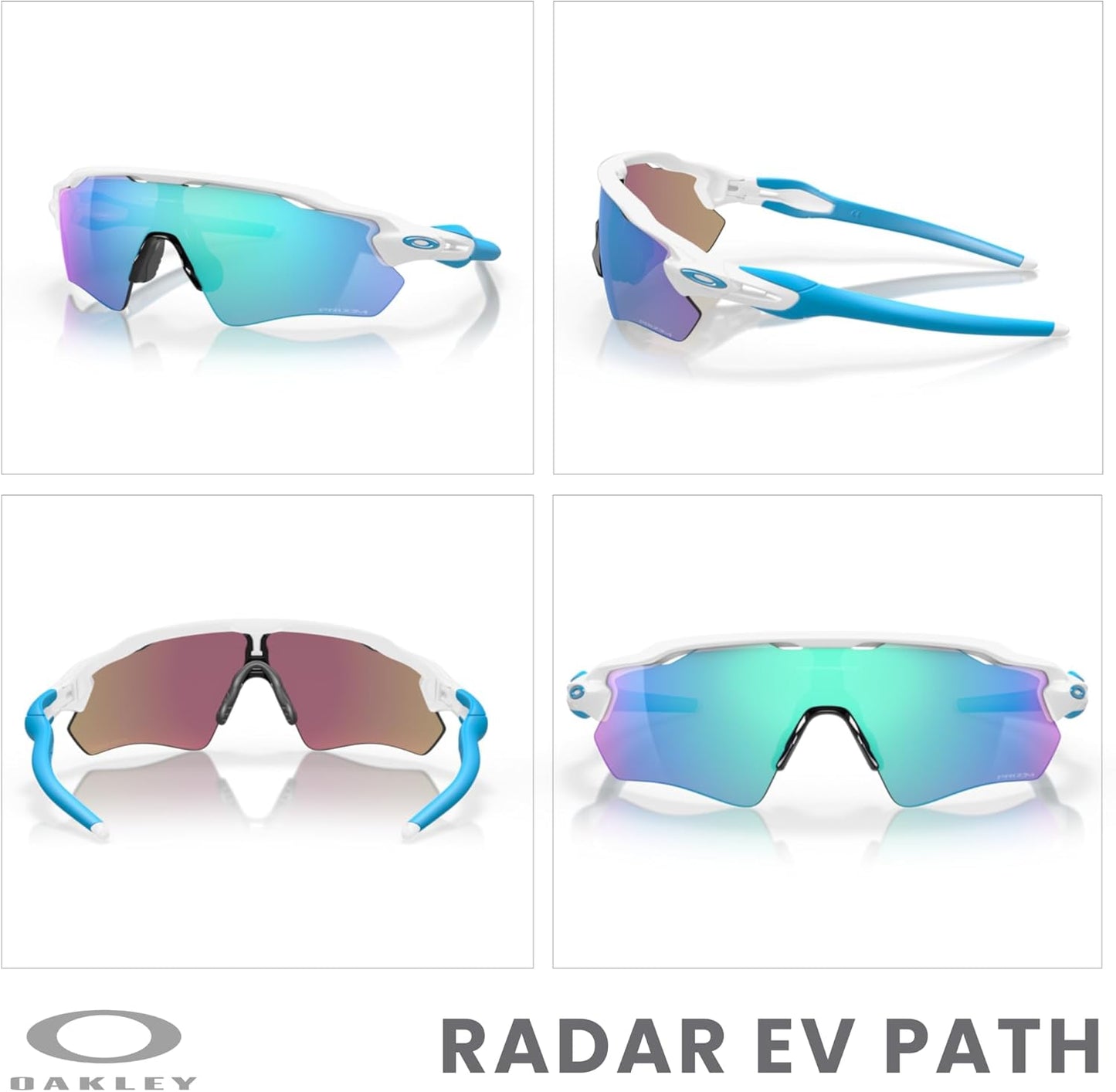 OAKLEY Radar EV Path OO9208 Sunglasses For Men+ Bundle Accessory Leash Kit, Microfiber Pouch
