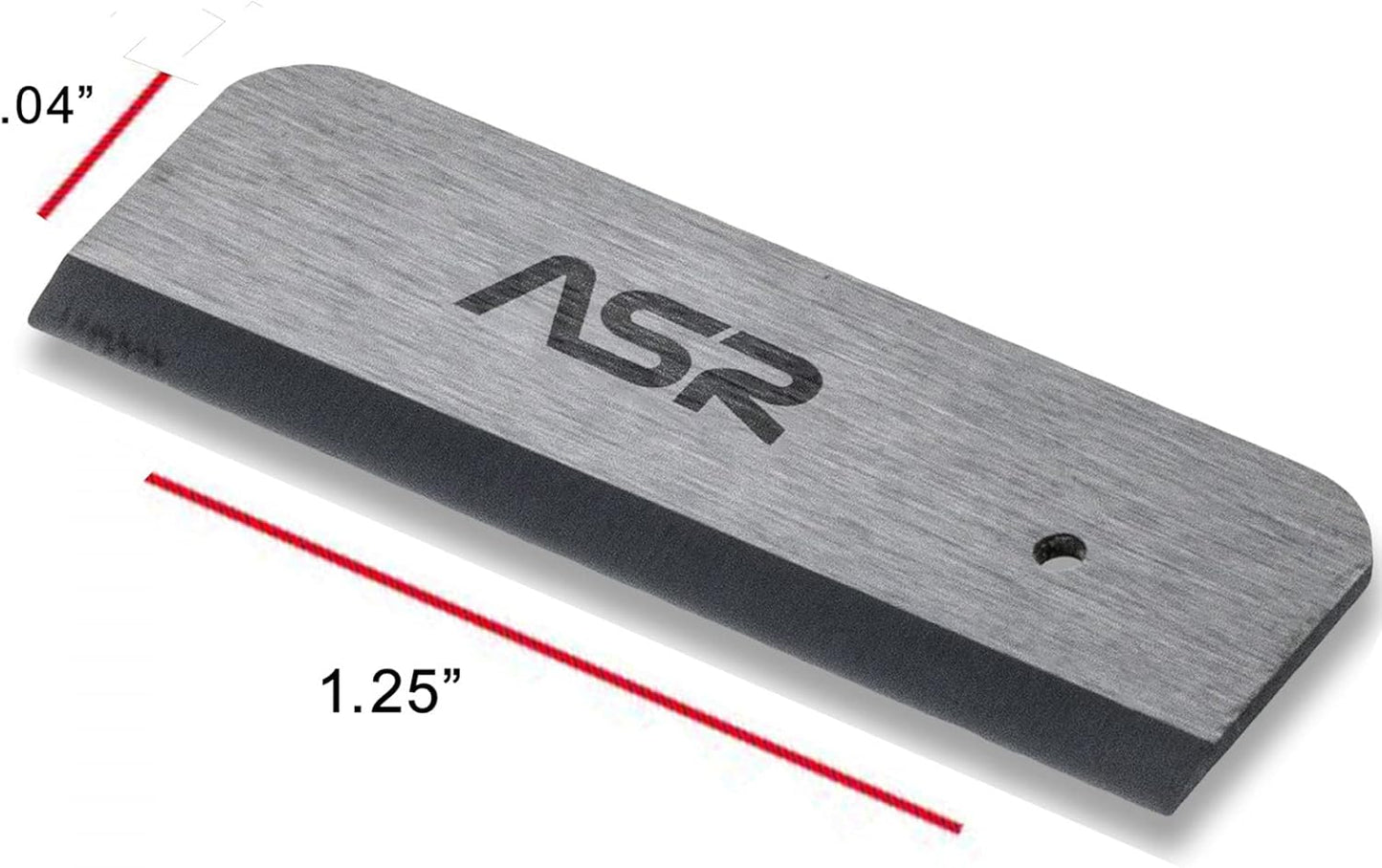 ASR Tactical Non-Metallic Ceramic Razor Blade (Wear-Resistant Non-Dulling)