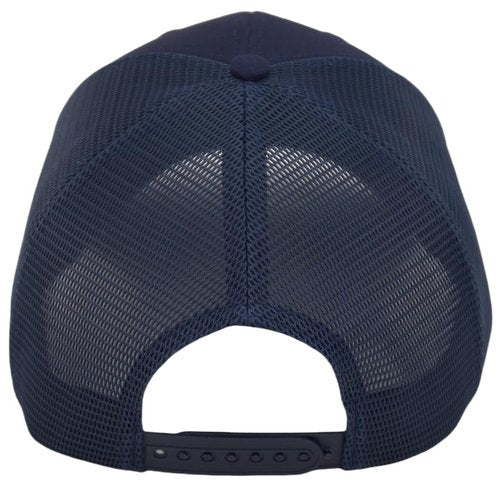 TSSGBL Plus Size XXL Snapback Trucker Hat Men's Deep Tall Extra Large Big Head Baseball Caps Adjustable Blank Mesh Back Ball Caps Navy Blue