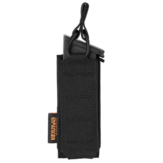 EXCELLENT ELITE SPANKER Tactical Open Top Pistol Mag Pouch Single Molle Magazine Pouch for Glock M1911 92F 9mm Magazines Tactical Flashlight Holder Tool Pouch