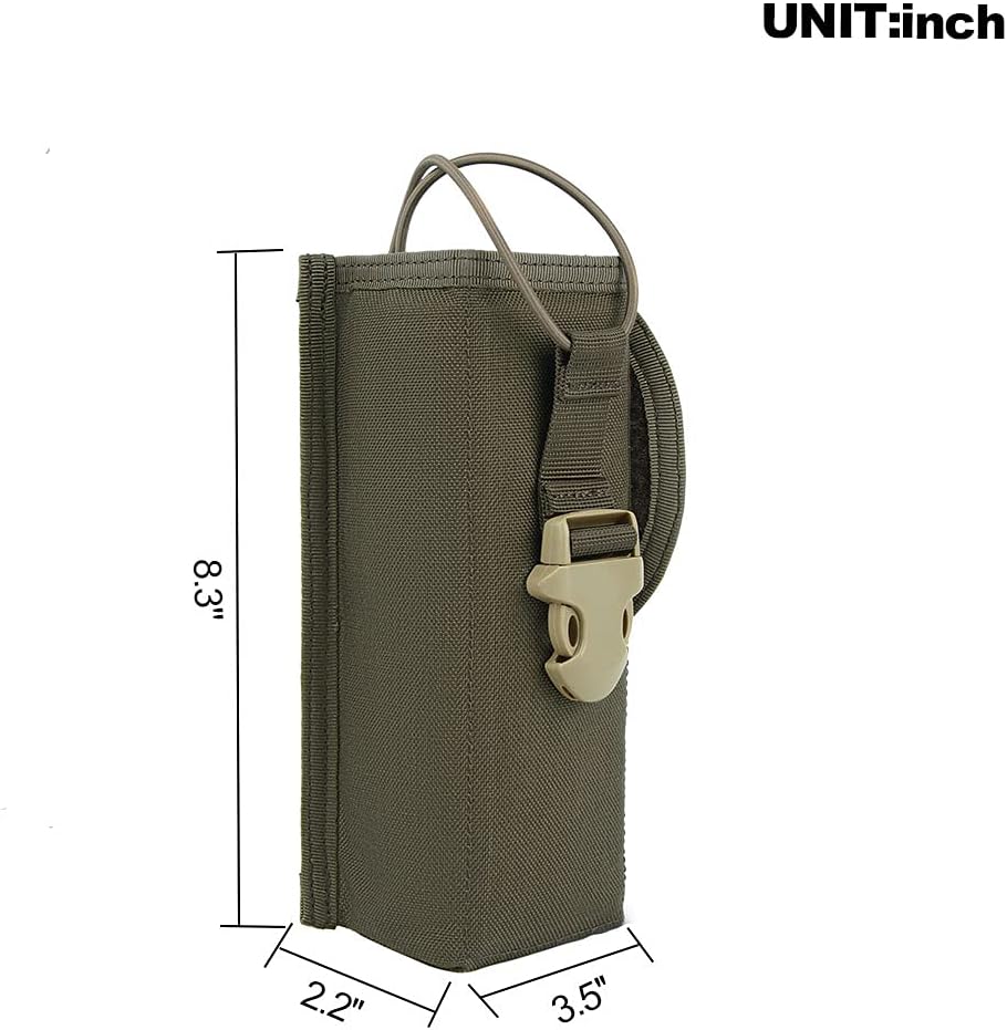 EXCELLENT ELITE SPANKER Tactical Universal Radio Holster Pouch Holder Case Bag Molle Adjustable Military Walkie Talkie Holder