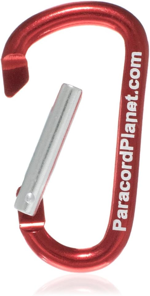 Aluminum D Ring Carabiner Clip Bulk Packages - Available in a Variety of Sizes, Styles, and Colors
