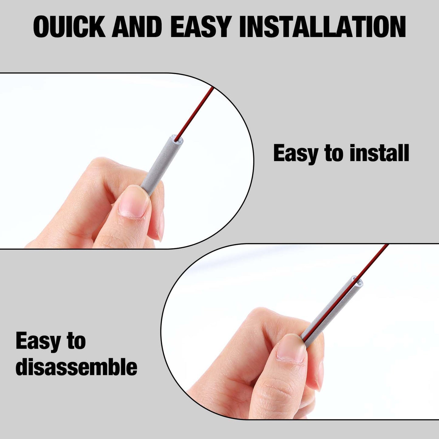 84 PCS Reflective Spoke Covers, Bike Spoke Reflector Bicycle Spokes Skins Wraps Bike Wheel Reflector Tube Spokes Covers Wheel Decoration Reflectors for Road Mountain Bicycle Motorcycle Dirt