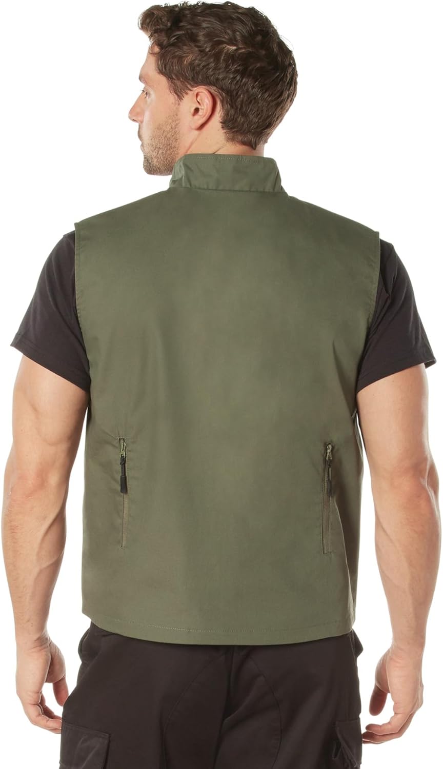 Rothco Undercover Travel Vest for Men | Lightweight, Multi-Pocket Design