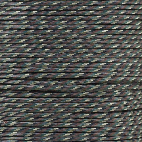 Paracord Planet 550 lb, 50' Foot Hank, Parachute Cord. Also Known as Paracord Rope, Parachute Rope, Utility Cord, Tactical Cord, and Military Cord. USA Made to Provide Durability and Strength.