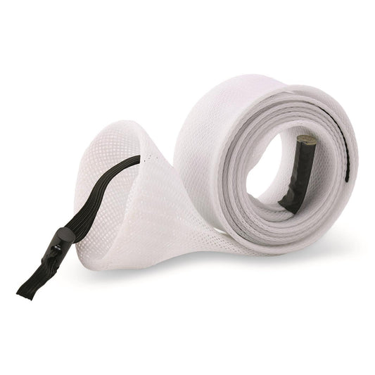 Abu Garcia® Premium Fishing Rod Sleeve, 67 in., Lightweight and Extremely Durable Woven Nylon PET Fishing Rod Cover, Reinforced Tip, Easy-Close Drawstring