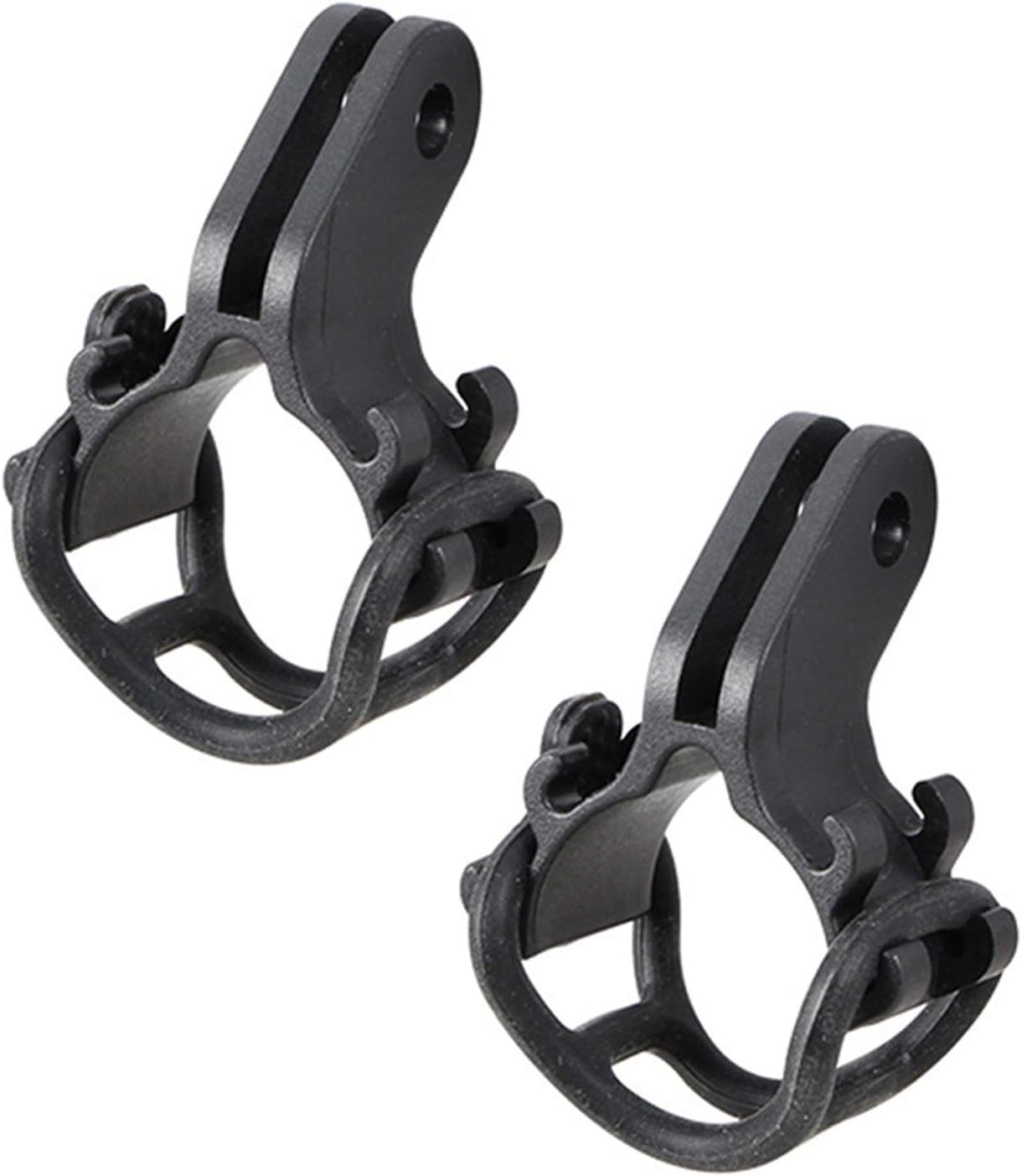 2pcs Flashlight Holder Bicycle Bike Torch Light Mounting Bracket for Go Pro Type Mount Interface