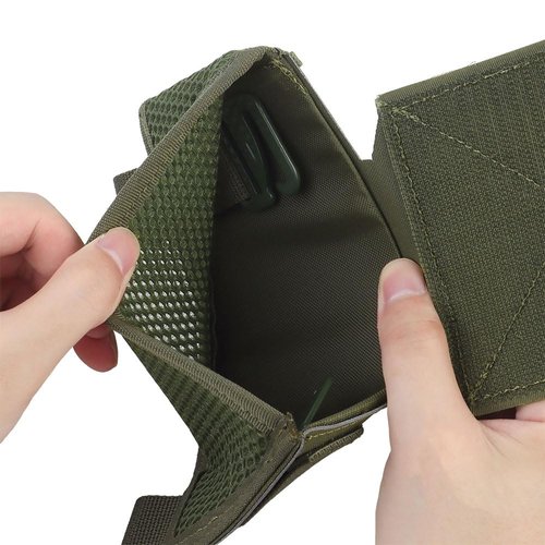 Tactical Chest Rig Side Saddle Pair,Hoop and Loop Expander Wing Side Entry Panel Compatible with Micro MK4/MK5 D3CR Placard