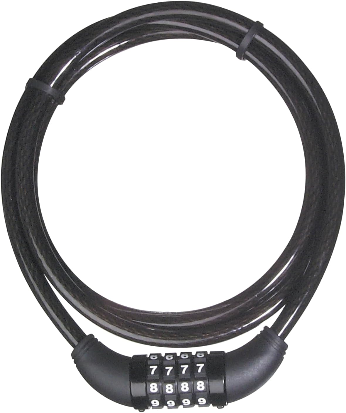 Master Lock 8119DPF 5' Long x 3/8" Diameter Set Your Own Combination Cable Bike Lock