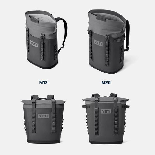 YETI Hopper M12 Backpack Soft Sided Cooler with MagShield Access, Navy