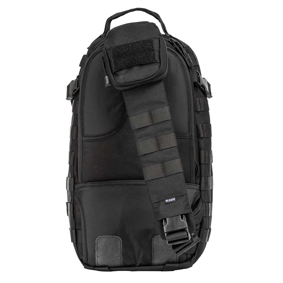 5.11 Tactical Sling Bag Pack MOAB 10, Shoulder Crossbody Military Bag, 18L, Black, Style 56964ABR