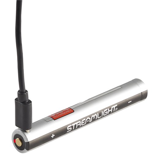 Streamlight 88136 USB-C Rechargeable Battery with Integrated Charge Port for use with The ProTac 2AA-X USB