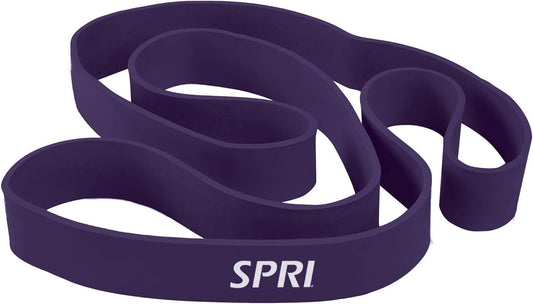 SPRI Superbands - Resistance Band for Assisted Pull-ups, Core Fitness, and Strength Training Resistance Exercises - Versatile Tool for Flexibility, Stamina, and Balance - 2.5", Purple