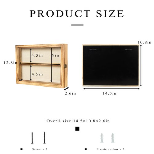Freezing point Baseball Trading Card Display Case Graded Sports Card Shadow Box Frame Glass Hobby Box