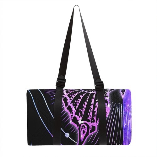 Smell Sunshine Outdoor Picnic Blanket Portable Ultrasonic Waterproof Picnic Mat Symmetrical Butterfly Printed Camping Beach Mat for Sand and Wet Grass Hiking (Symmetrical Butterfly1 S)