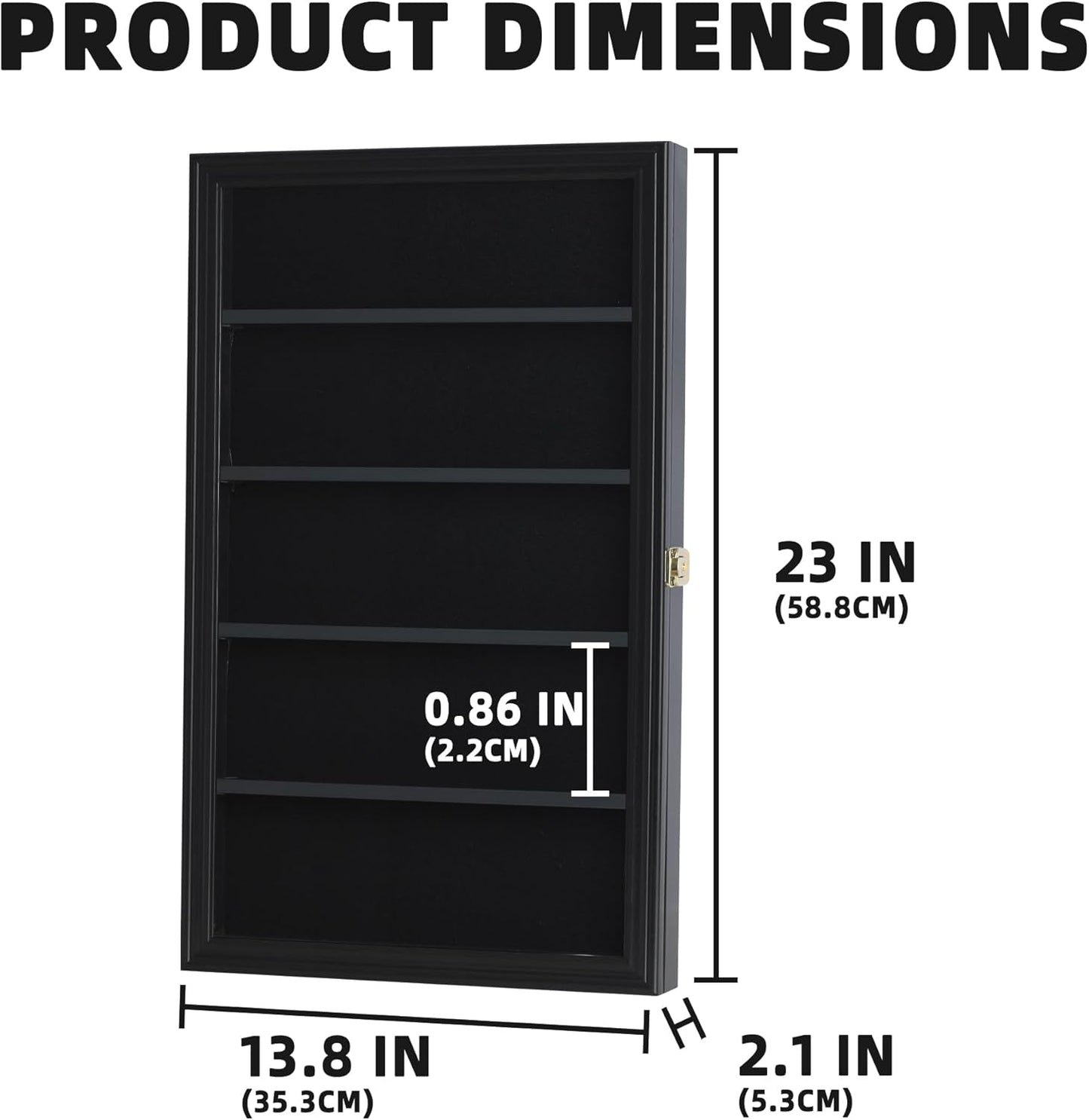 20 Hockey Puck Display Case Cabinet Holder Wall Rack Shadow Box 98% UV Protection, CC01