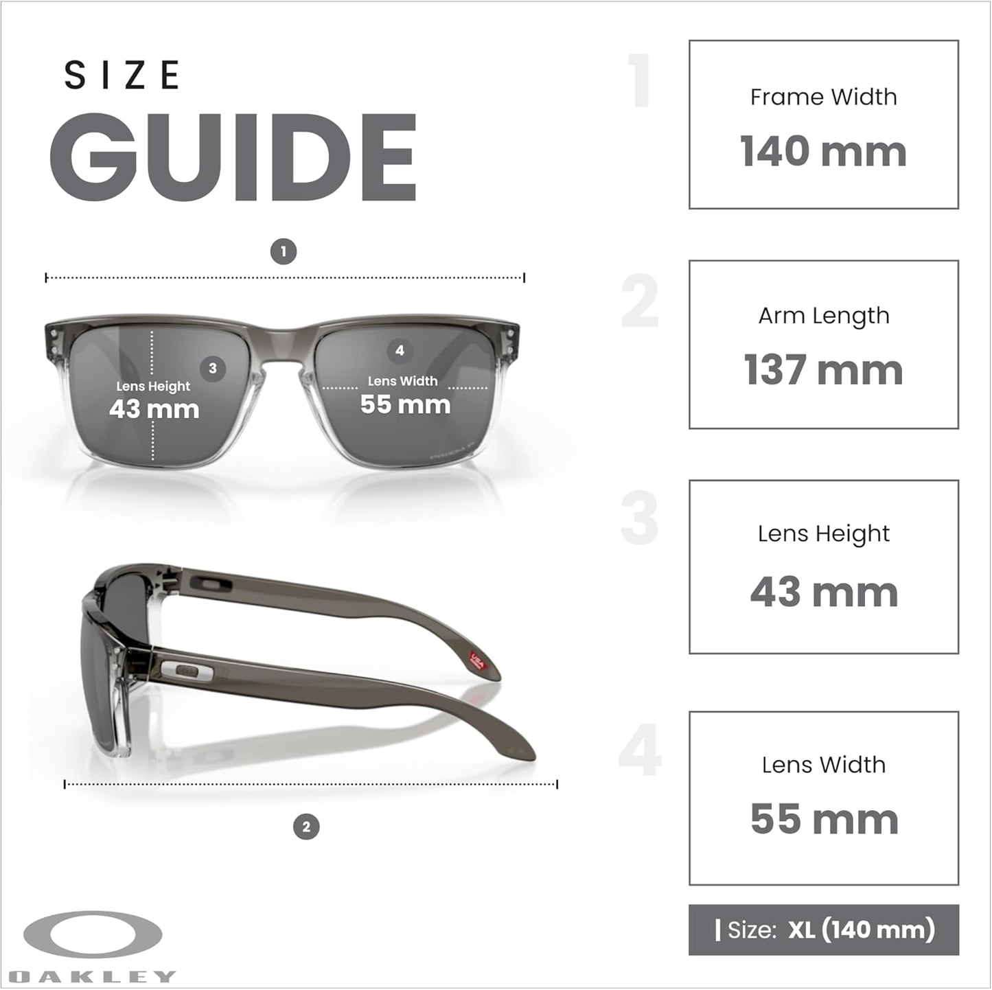 OAKLEY Holbrook OO9102 Square Sunglasses for Men+ Bundle Accessory Leash Kit, Microfiber Pouch