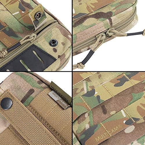 EXCELLENT ELITE SPANKER Molle Admin Pouch Tactical EDC EMT Utility Tool Pouch Medical Organizer Bag Modular Pouches Waist Pouch