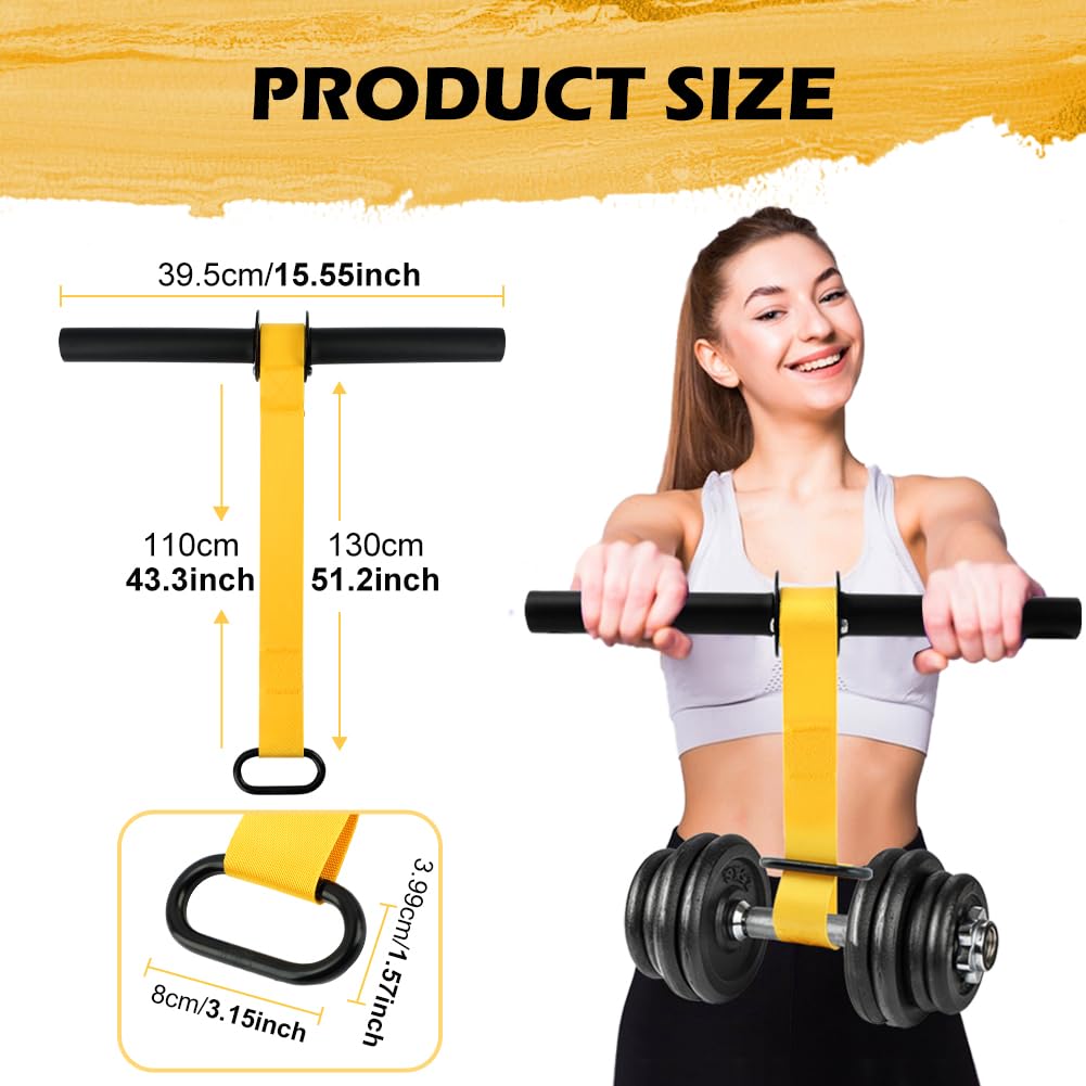 Forearm Strengthener and Wrist Roller with Quick Locking Mechanism, Adjustable Nylon Webbing Wrist & Forearm Blaster with Anti-Slip Grip Handles for Hand,Wrist,Forearm Strength Training