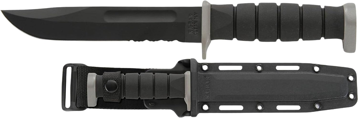 Ka-Bar 1282 D2 Extreme Fighting Knife , Black