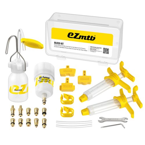 Brake Bleed Kit, Bicycle Bleeder Hydraulic Disc Brake Bleed Kit Tool for Shimano, for MAGURA, for TEKTRO, for SRAM Series Bike Brake Repair Tools(Size:2022 STD Metal Joint)
