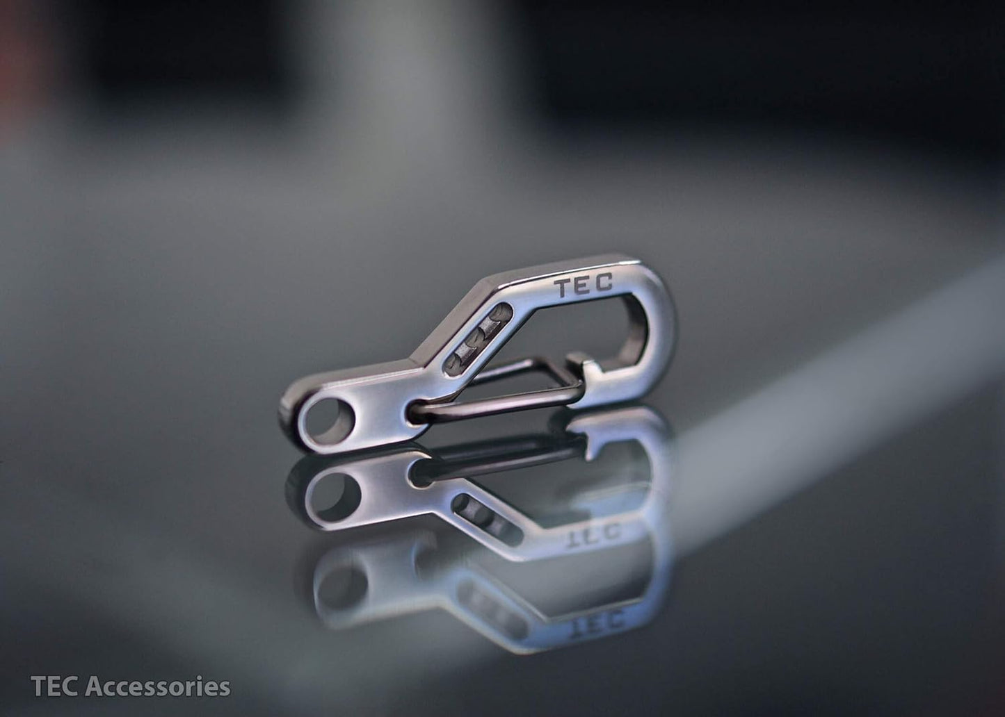 Python Clip - Stainless Steel - Gate Clip - Everyday Carry - Keychain Accessory