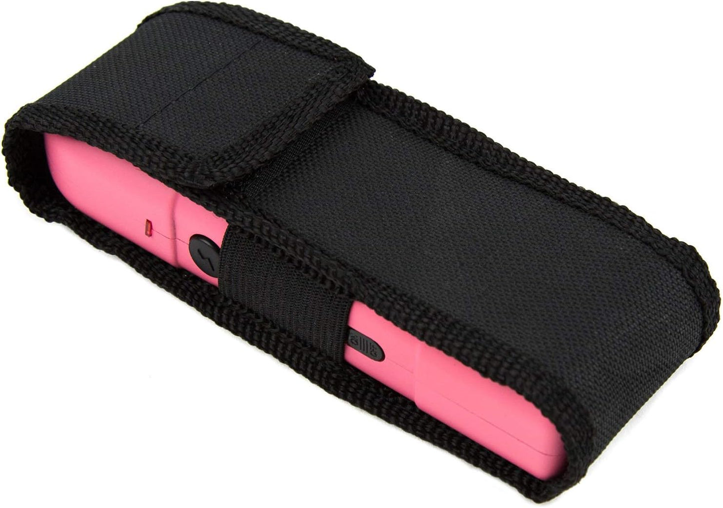POLICE Stun Gun for Self Defense 628 – High Voltage Mini Rechargeable with LED Flashlight & Siren Alarm – Compact & Heavy Duty – Personal Security for Women – Pink
