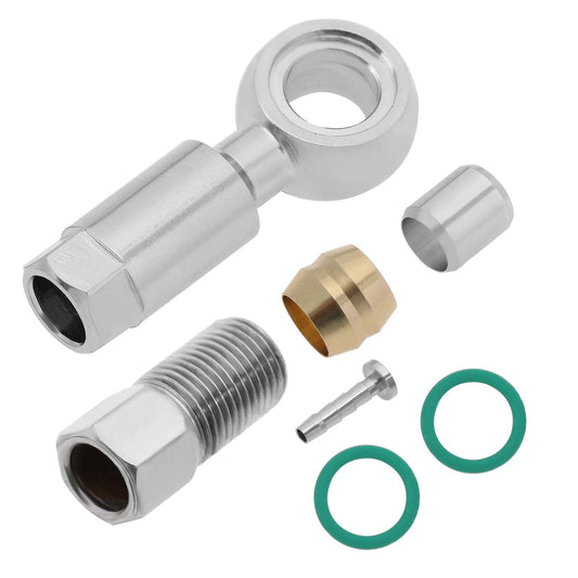 eMagTech 1 Set BH90 Olive Hose Adapter Bicycle Fittings Accessories Set Olive and Conecter Insert Hydraulic Disc Brake Hose Compatible with BH90 Bicycles