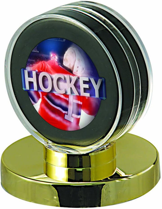 Ultra Pro Gold Base Puck Holder