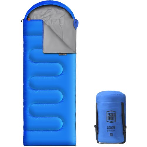 Sleeping Bags for Adults,3 Season Warm & Cool Weather Camping Sleeping Bag,Lightweight Waterproof Compact Camping Essentials Gear for Camping Hiking Outdoor Travel (Blue)