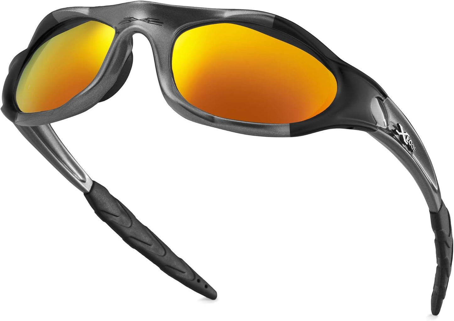 Polarized Youth Sports Sunglasses for Boys & Teens (Ages 8-16) - UV400 Baseball Wraparound