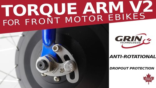 FRONT Torque Arm for Forks with Fender Eyelets - Heavy-Duty 1/4" Stainless Steel