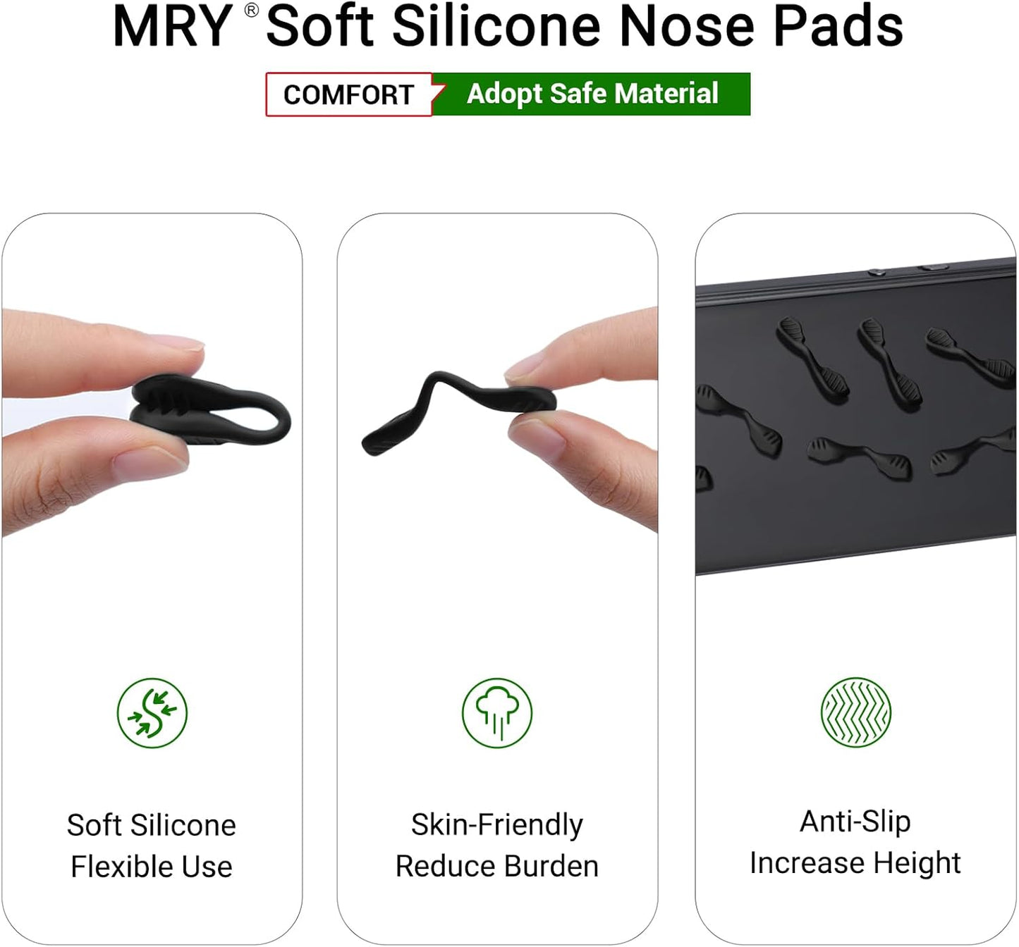 Mryok Replacement Nosepiece Nosepad for Oakley Radar Path EV RadarLock Sunglass